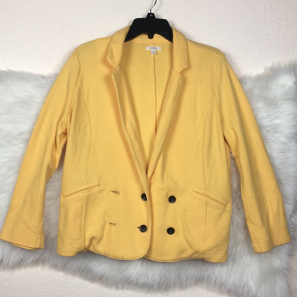 Caslon Yellow blazer
